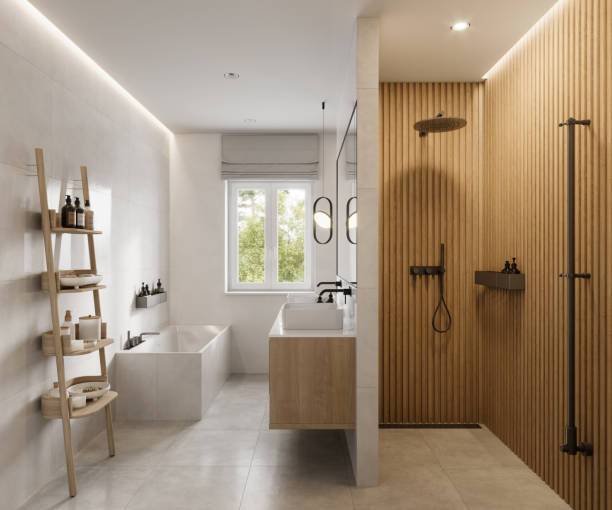salle de bain bordeaux
