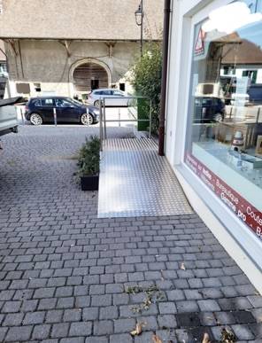 Devis pour rampe d'accès pour logement sénior sur Bordeaux 33