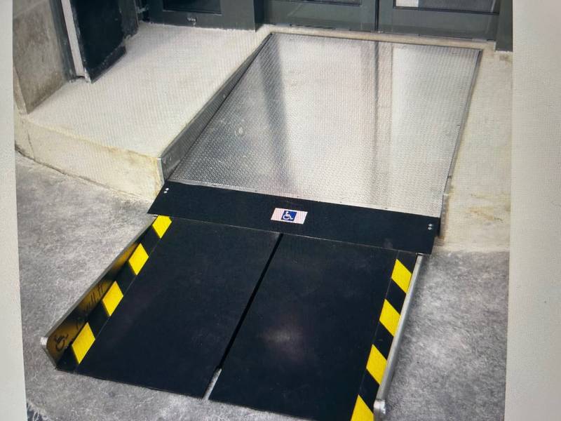 Rampe d accès pour sénior sur Gironde 