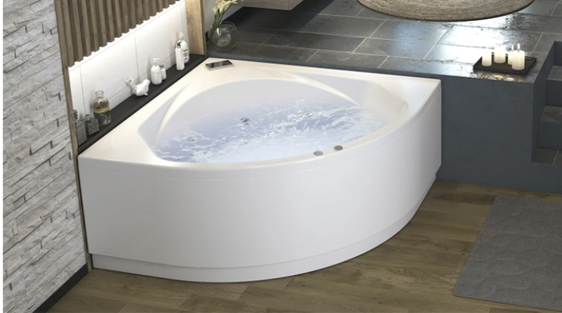 Baignoire Balnéo avec leds et bulles à Arcachon 33120